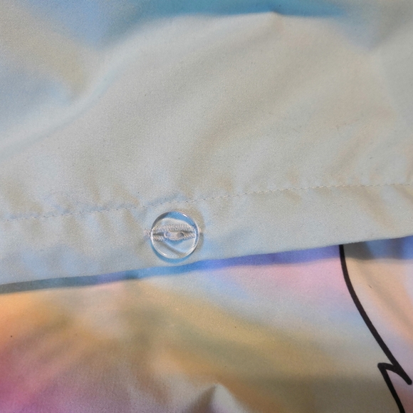 Justice brand twin unicorn duvet cover and matching standard pillowcase - Picture 4 of 5